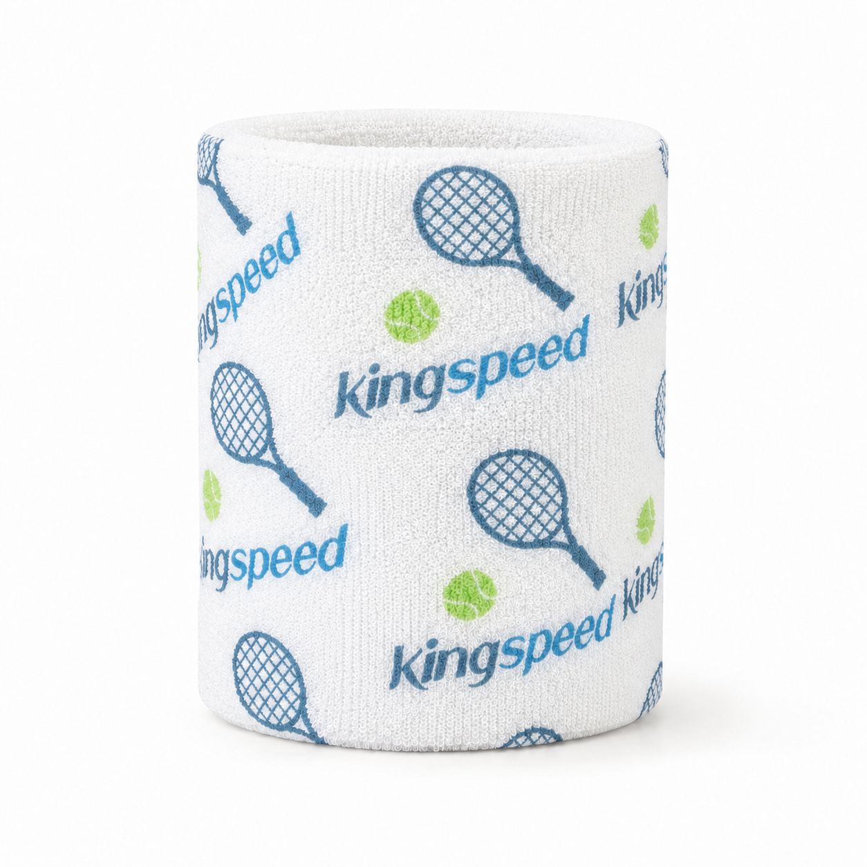 Full-surface heat transfer logo application on sports accessories